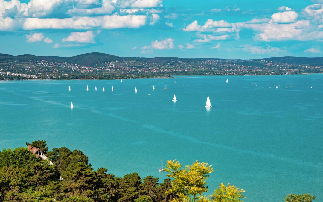 déli part Balaton Zamárdi panoráma Platán Hotel